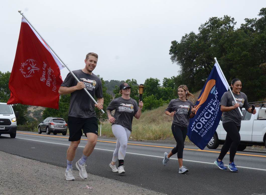 Napa Valley Special Olympics Law Enforcement Torch Run 2019